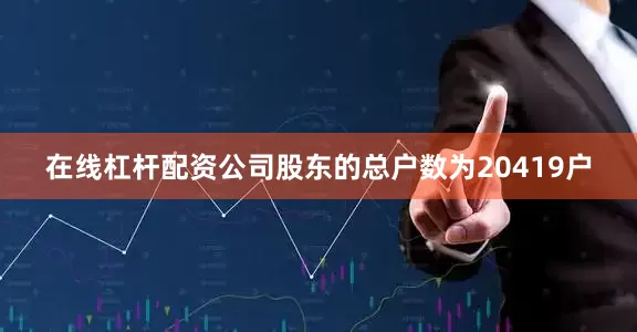 在线杠杆配资公司股东的总户数为20419户